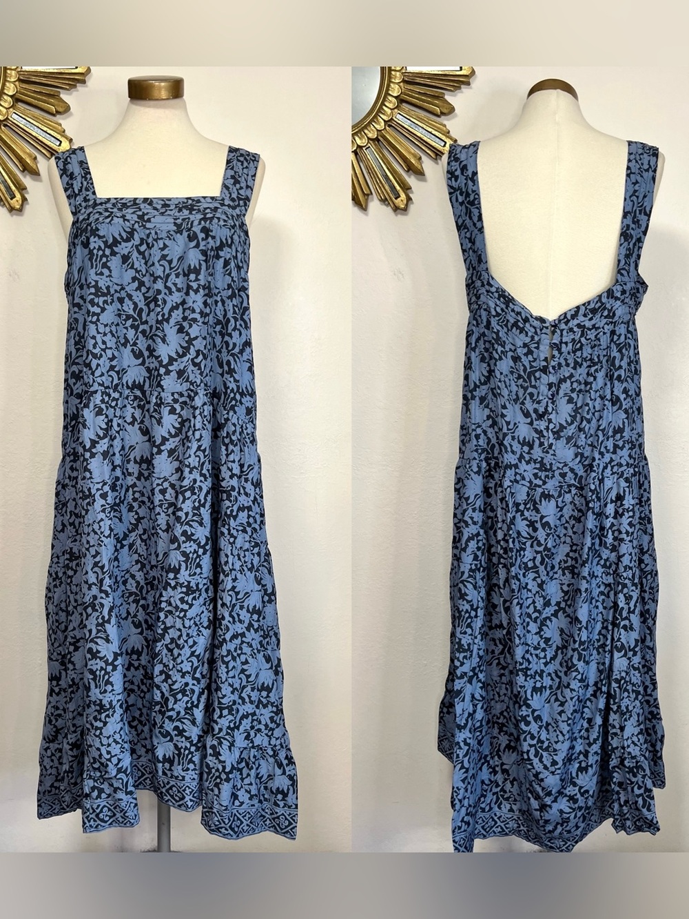 Natalie Martin Silk Jasmine Dress Orchid Blue